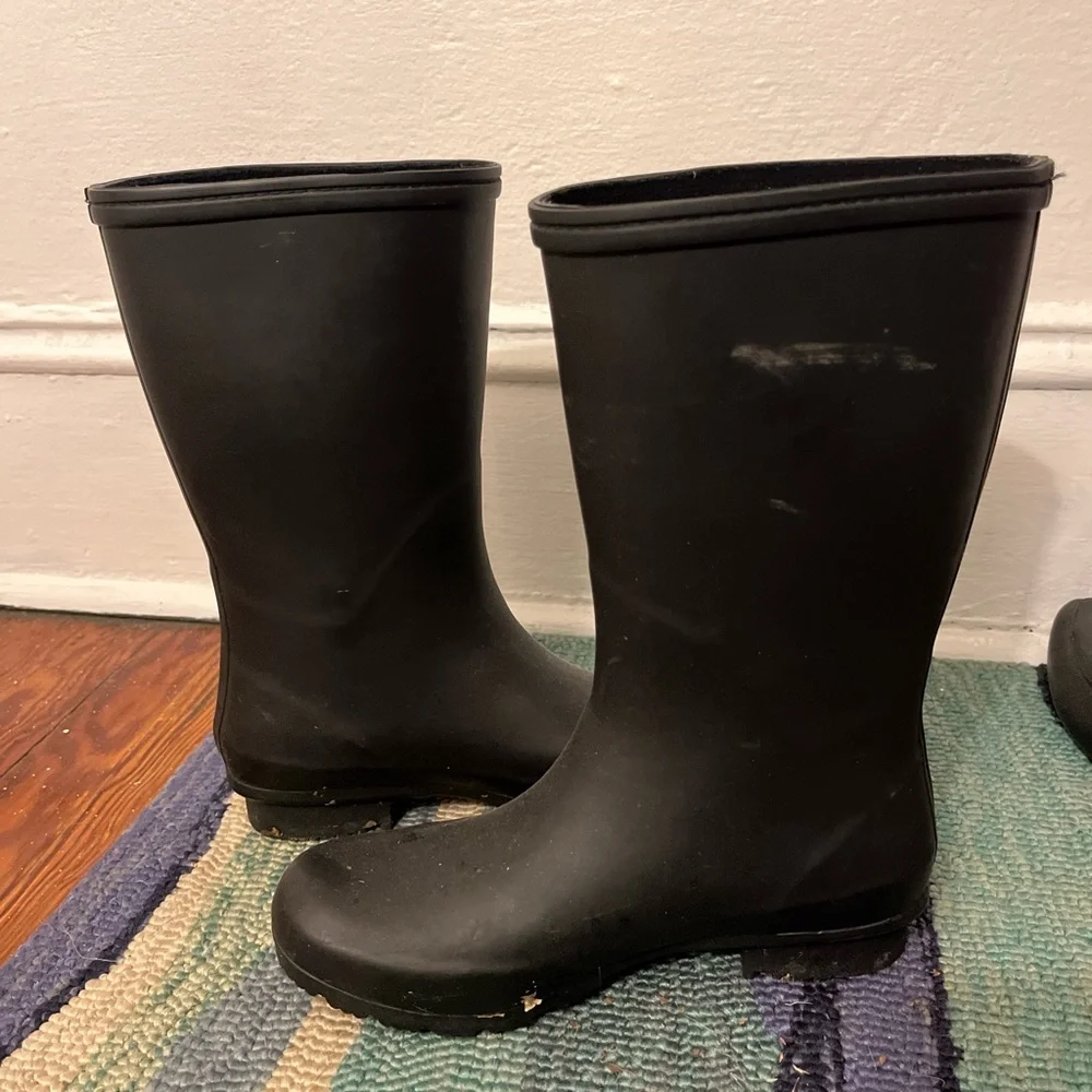 Black Roma Rain Boot - Picture 4 of 4